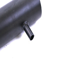 High quality 90degree Elbow with Different Leg length Black Painting Intake pipe